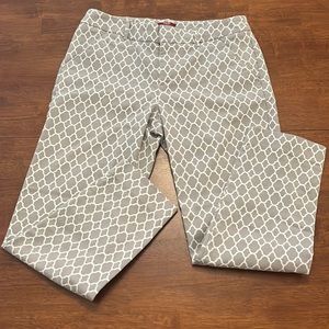 Merona Women’s Print Pants, Size 6, Excellent Condition! Super Cute!!